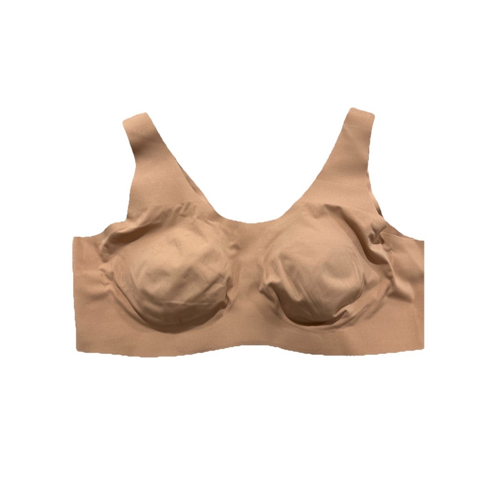 Knix Bralette XXXXL Dark Beige Pullover Bra Soft Stretch